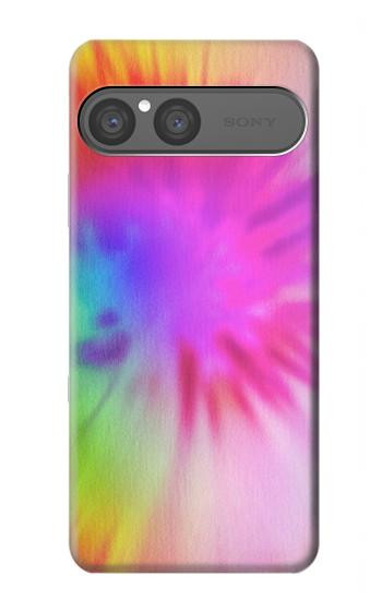 S2488 Tie Dye Couleur Etui Coque Housse pour Sony Xperia 10 VII
