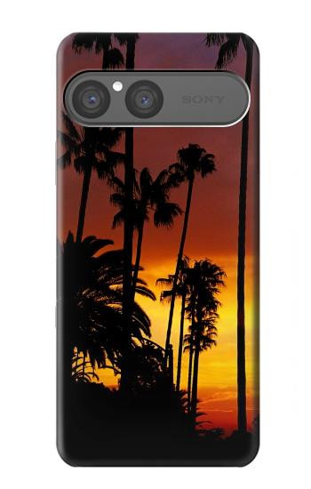 S2563 Californie lever du soleil Etui Coque Housse pour Sony Xperia 10 VII
