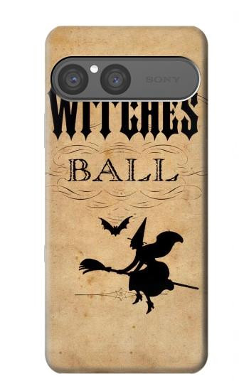 S2648 Les sorcières d'Halloween millésimé balle Etui Coque Housse pour Sony Xperia 10 VII, 10 VIII