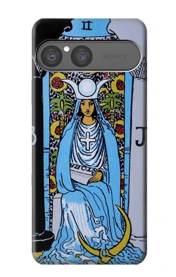 S2764 Papesse carte de tarot Etui Coque Housse pour Sony Xperia 10 VII
