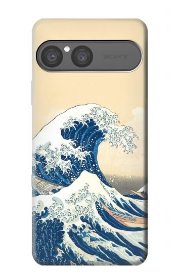 S2790 Hokusai Sous la vague au large de Kanagawa Etui Coque Housse pour Sony Xperia 10 VII