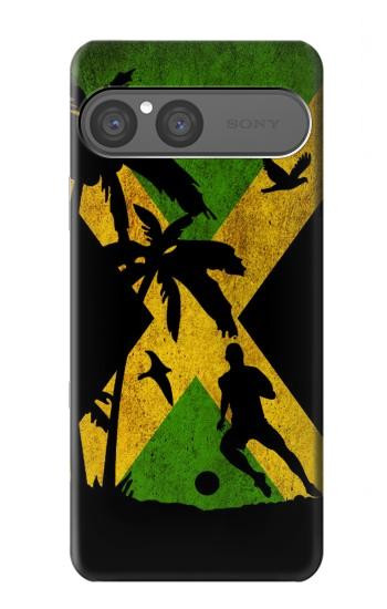S2975 Jamaica Football Football Etui Coque Housse pour Sony Xperia 10 VII