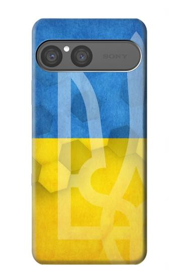 S3006 Ukraine Football Football Etui Coque Housse pour Sony Xperia 10 VII