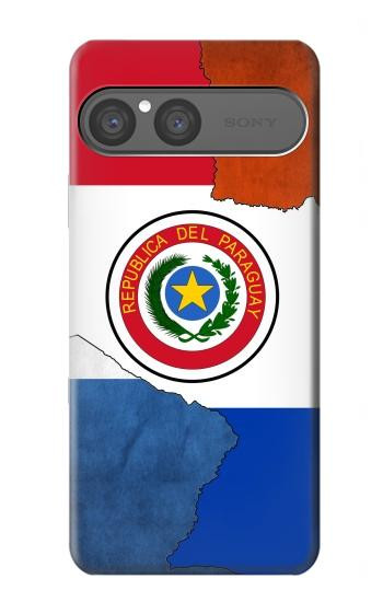 S3017 Paraguay Drapeau Etui Coque Housse pour Sony Xperia 10 VII, 10 VIII