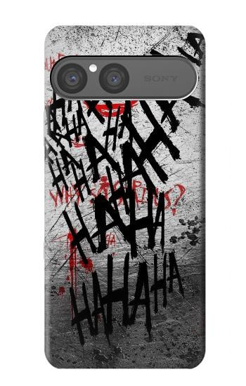 S3073 Joker Hahaha de sang éclaboussures Etui Coque Housse pour Sony Xperia 10 VII