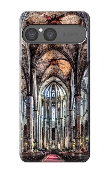 S3210 Santa Maria Del Mar Cathedral Etui Coque Housse pour Sony Xperia 10 VII