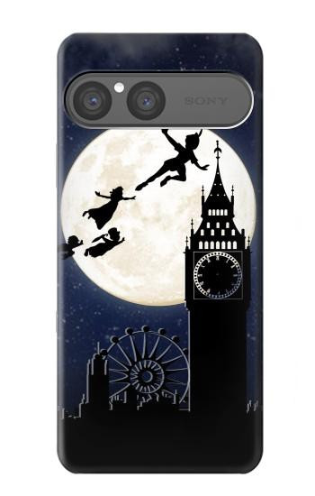 S3249 Peter Pan Pleine Lune Nuit Etui Coque Housse pour Sony Xperia 10 VII