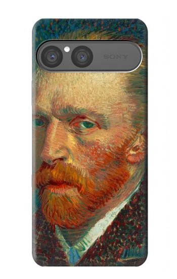 S3335 Vincent Van Gogh Autoportrait Etui Coque Housse pour Sony Xperia 10 VII, 10 VIII