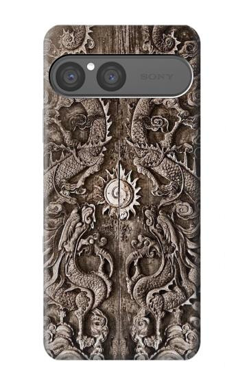S3395 dragon Porte Etui Coque Housse pour Sony Xperia 10 VII