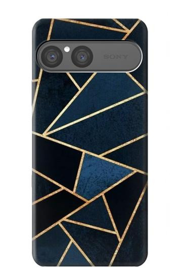 S3479 Marine Bleu Art Graphique Etui Coque Housse pour Sony Xperia 10 VII, 10 VIII