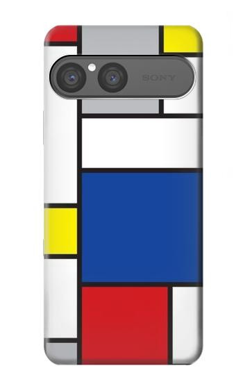 S3536 Art moderne Etui Coque Housse pour Sony Xperia 10 VII