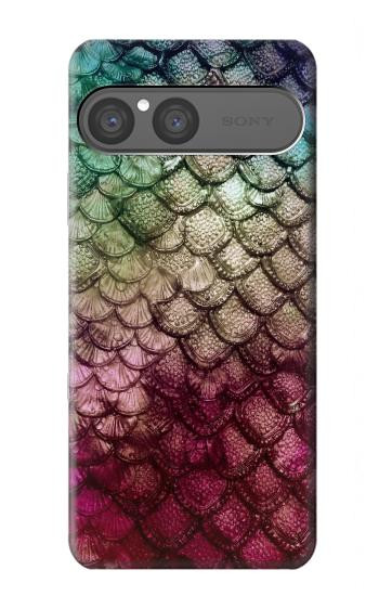S3539 Sirène écailles de poisson Etui Coque Housse pour Sony Xperia 10 VII, 10 VIII