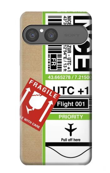 S3543 Art Tag bagages Etui Coque Housse pour Sony Xperia 10 VII, 10 VIII