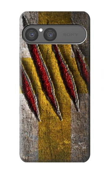 S3603 Entaille de Wolverine griffe de Etui Coque Housse pour Sony Xperia 10 VII