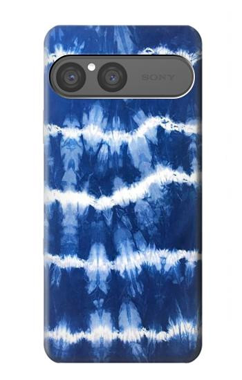S3671 Tie Dye bleu Etui Coque Housse pour Sony Xperia 10 VII