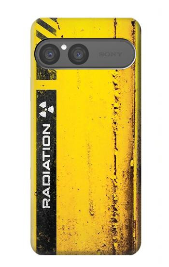 S3714 Avertissement de rayonnement Etui Coque Housse pour Sony Xperia 10 VII