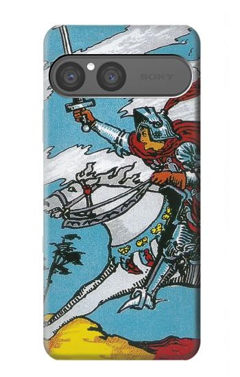 S3731 Carte de tarot chevalier des épées Etui Coque Housse pour Sony Xperia 10 VII