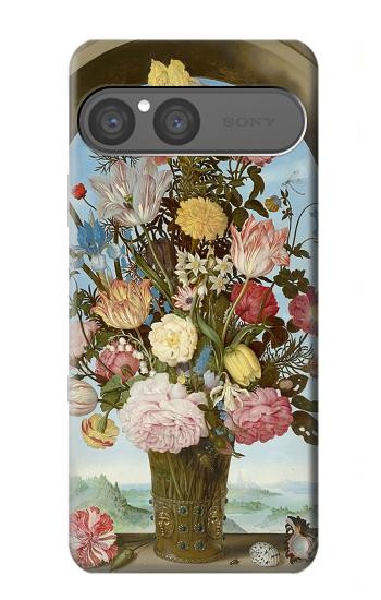 S3749 Vase de fleurs Etui Coque Housse pour Sony Xperia 10 VII