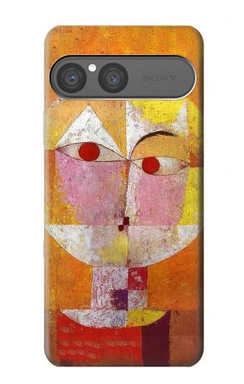 S3811 Paul Klee Senecio Homme Tête Etui Coque Housse pour Sony Xperia 10 VII