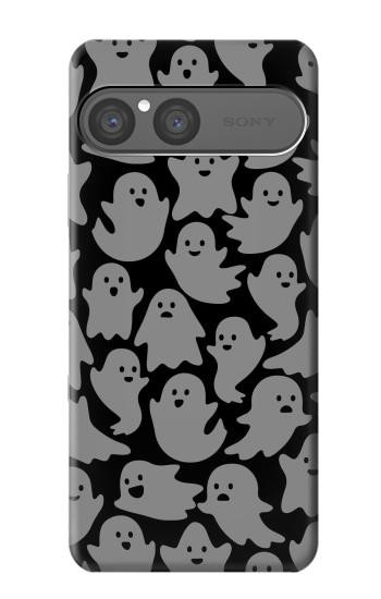 S3835 Motif fantôme mignon Etui Coque Housse pour Sony Xperia 10 VII