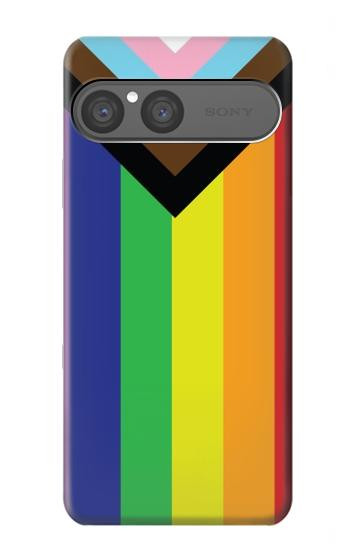 S3846 Drapeau de fierté LGBT Etui Coque Housse pour Sony Xperia 10 VII