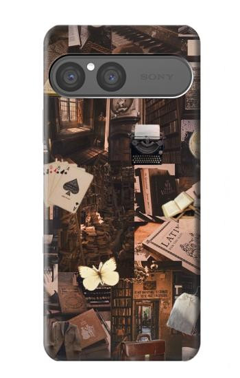 S3877 Université sombre Etui Coque Housse pour Sony Xperia 10 VII