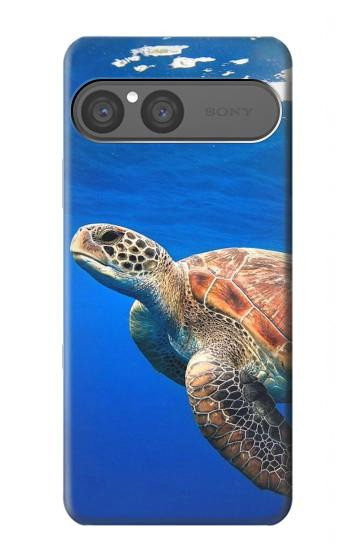 S3898 Tortue de mer Etui Coque Housse pour Sony Xperia 10 VII