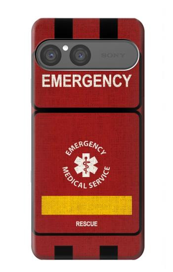S3957 Service médical d'urgence Etui Coque Housse pour Sony Xperia 10 VII, 10 VIII