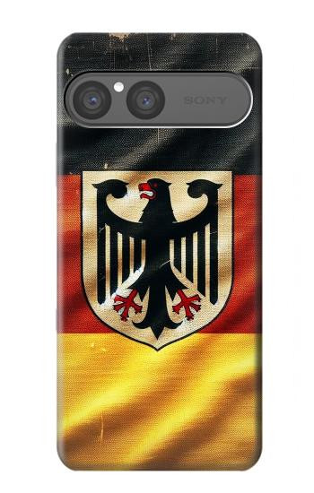 S3989 Ancien drapeau de l'aigle allemand Etui Coque Housse pour Sony Xperia 10 VII