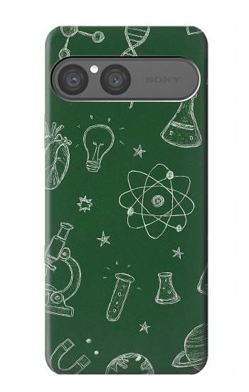 S4059 Graphisme scientifique sur tableau noir Etui Coque Housse pour Sony Xperia 10 VII