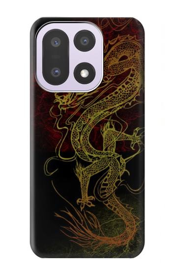 S0354 Dragon chinois Etui Coque Housse pour OnePlus 15