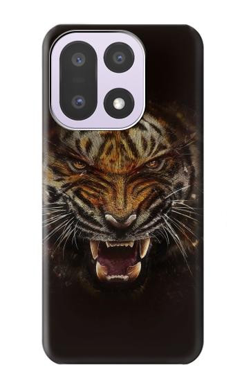 S0575 Tigre Visage Etui Coque Housse pour OnePlus 15