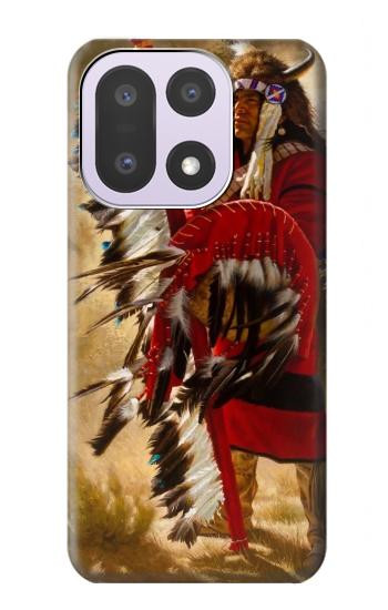 S0817 indien rouge Etui Coque Housse pour OnePlus 15