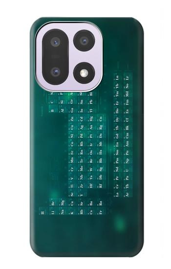 S0846 Chimie Tableau périodique Etui Coque Housse pour OnePlus 15