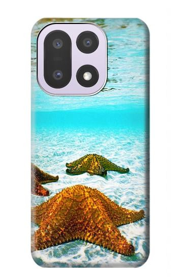 S1679 Étoile de mer plage de la mer Etui Coque Housse pour OnePlus 15