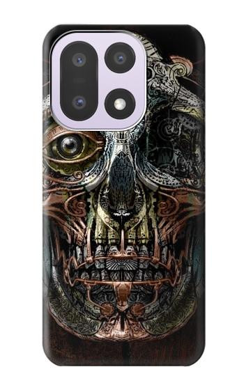 S1685 Crâne Steampunk Etui Coque Housse pour OnePlus 15