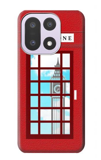 S2059 Angleterre britannique Cabine téléphonique Minimaliste Etui Coque Housse pour OnePlus 15