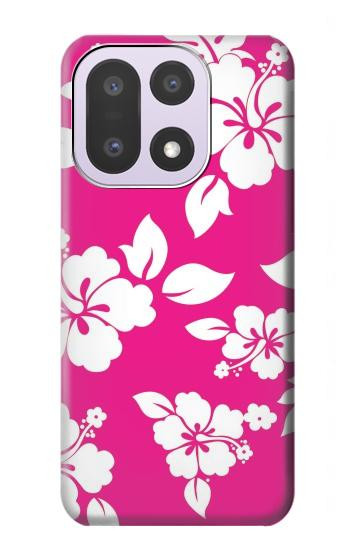 S2246 Motif rose Hawai Hibiscus Etui Coque Housse pour OnePlus 15