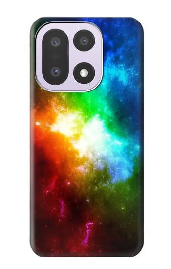 S2312 Arc en ciel coloré espace Galaxie Etui Coque Housse pour OnePlus 15
