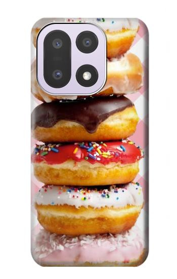 S2431 Fantaisie douce Donuts Etui Coque Housse pour OnePlus 15