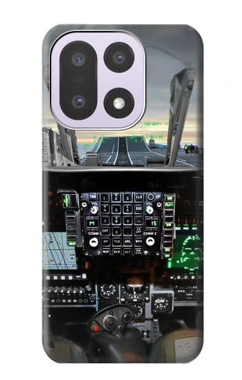 S2435 Avion de chasse Cockpit d'avion Etui Coque Housse pour OnePlus 15