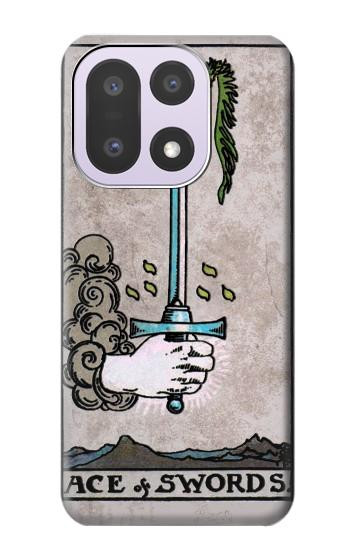 S2482 Carte de tarot As des épées Etui Coque Housse pour OnePlus 15