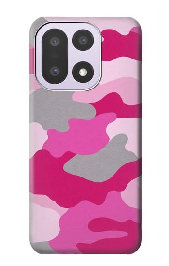 S2525 Rose Camo camouflage Etui Coque Housse pour OnePlus 15