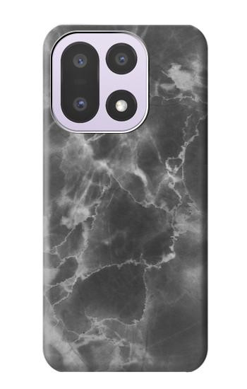 S2526 Noir Marbre imprimé graphique Etui Coque Housse pour OnePlus 15