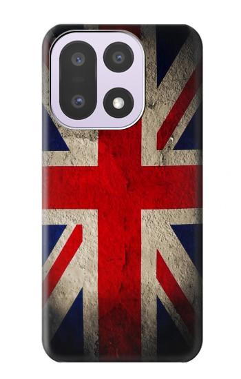 S2894 Drapeau britannique millésimé Etui Coque Housse pour OnePlus 15
