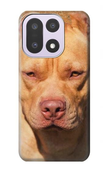 S2903 Chien américain Pitbull Etui Coque Housse pour OnePlus 15