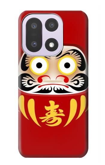 S3045 Japon Bonne chance Daruma Poupée Etui Coque Housse pour OnePlus 15