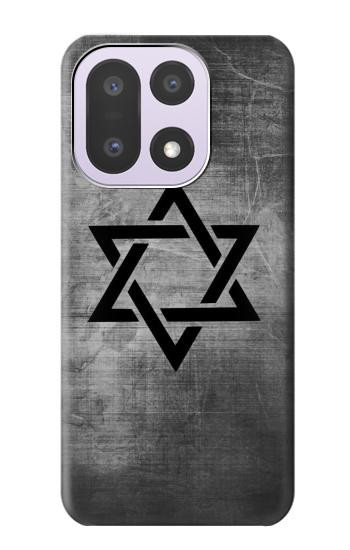 S3107 Judaïsme étoile de David Symbole Etui Coque Housse pour OnePlus 15