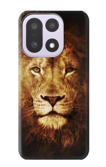 S3182 Lion Etui Coque Housse pour OnePlus 15