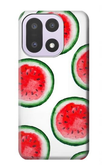 S3236 Motif melon d'eau Etui Coque Housse pour OnePlus 15